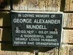 MUNDELL George Alexander 1917-1988