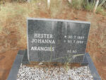 ARANGIES Hester Johanna 1897-1993