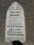 SIEGELER Emil 1884-1915