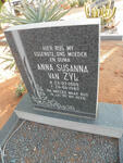 ZYL Anna Susanna, van 1909-1980