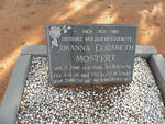 MOSTERT Johanna Elizabeth 1931-1979