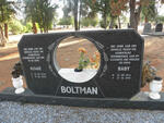 BOLTMAN Kowie 1924-1999 & Baby 1923-1999