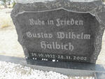 HÄLBICH Gustav Wilhelm 1932-2002
