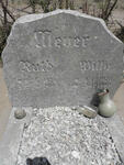 MEYER Willy 1924-1990 & Ruth 1926-2003