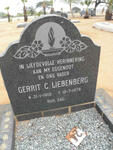 LIEBENBERG Gerrit C. 1910-1978