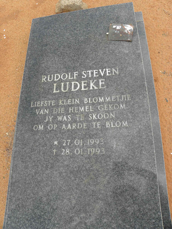 LUDEKE Rudolf Steven 1993-1993