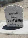 WITTIG Paul 1882-1904