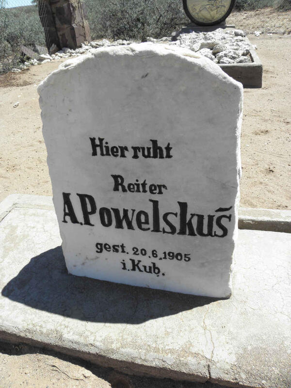 POWELSKUS A. -1905