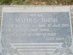 BRINK Mathus 1931-1945