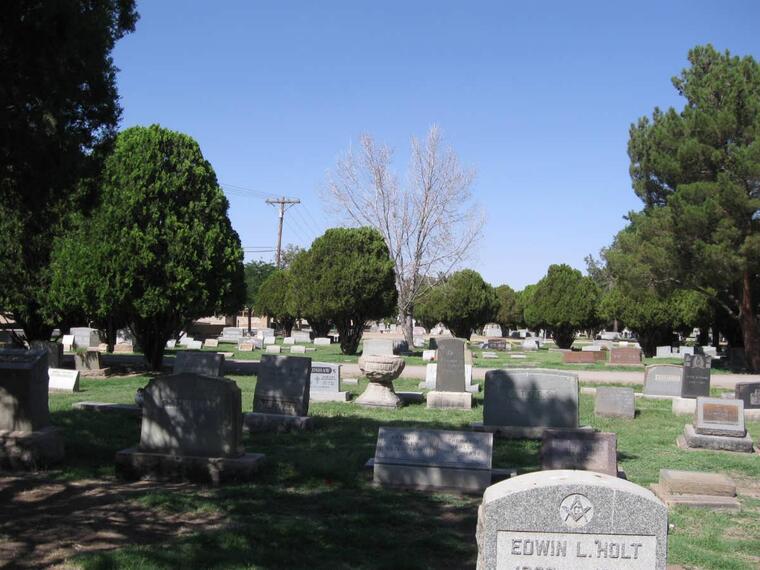 2. Overview of cemetery