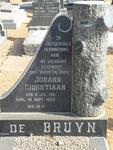 BRUYN Johann Christiaan, de 1911-1963