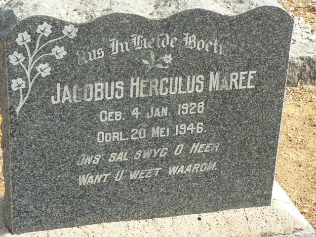 MAREE Jacobus Herculus 1928-1946