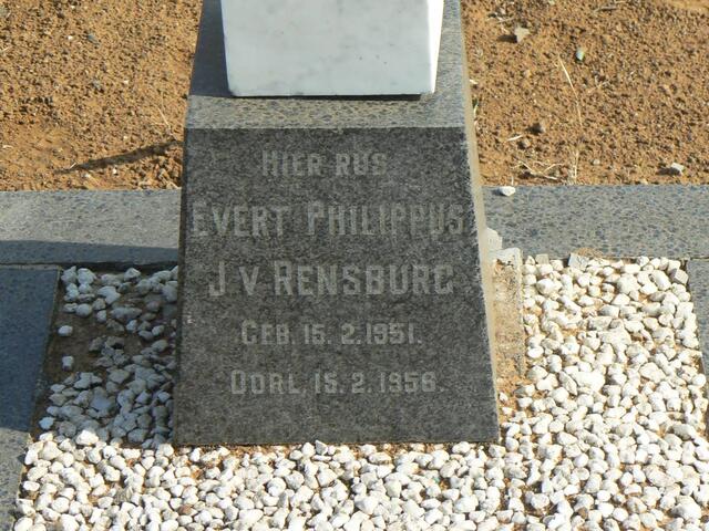 RENSBURG Evert Philippus, J v 1951-1956
