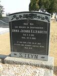 STEYN Anna Jacoba Elizabeth 1912-1980