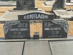 CONRADIE Francois Jacobus 1909-1991 & Anna Elizabeth 1906-1996