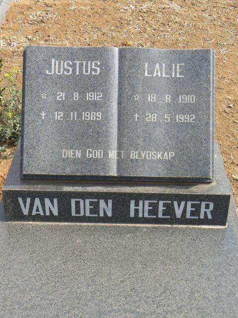 HEEVER Justus, van den 1912-1989 & Lalie 1910-1992
