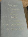 SWART Phinie geb OOSTHUIZEN 1890-1974