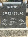 RENSBURG Cornelia, J.v. 1946-2010