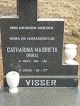 VISSER Catharina Magrieta 1921-2005