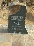 WHEELER Val 1939-2003