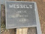 WESSELS Jantjie 1935-1977