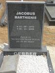 GERBER Jacobus Marthienis 1973-2006