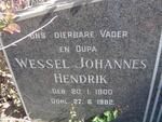 BADENHORST Wessel Johannes Hendrik 1900-1982 & Jacoba Isabella nee FOUCHE 1896-1979
