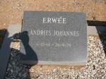 ERWEE Andries Johannes 1914-1978