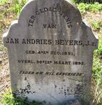 BEYERS Jan Andries 1851-1892