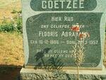 COETZEE Flooris Abraham 1886-1957