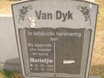 DYK Marietjie, van 1949-2002