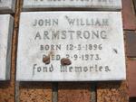 ARMSTRONG John William 1896-1973