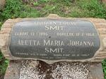 SMIT Adriaan Lou 1895-1958 & Aletta Maria Johanna 1901-1957