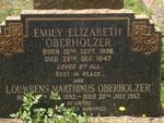 OBERHOLZER Louwrens Marthinus 1892-1952 & Emily Elizabeth 1898-1947