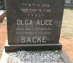 SACKE Olga Alice -1993
