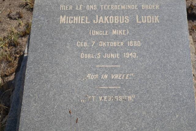 LUDIK Michiel Jakobus 1880-1943