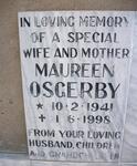 OSGERBY Maureen 1941-1998