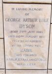 DYSON George Arthur Luke 1889-1957