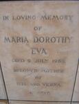 EVA Maria Dorothy -1963