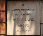 ANGUS Nellie Laing 1893-1954