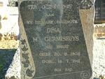 GERMISHUYS Dina M. nee SWART 1905-1961
