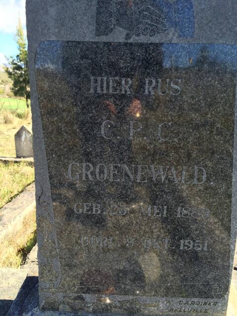 GROENEWALD C.P.C. 1889-1951