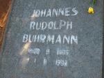BUHRMANN Johannes Rudolph 1905-1999