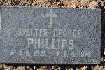 PHILLIPS Walter George 1921-1974