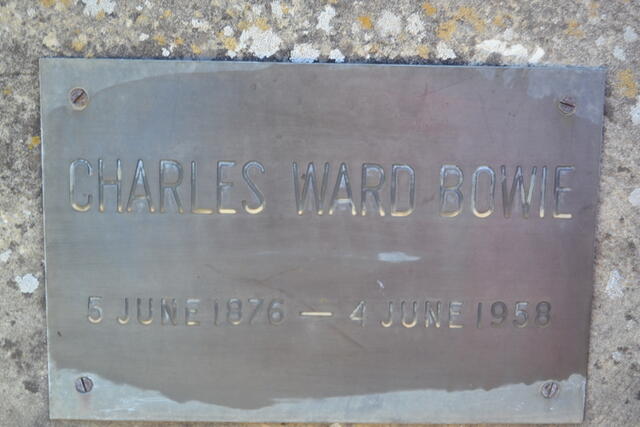 BOWIE Charles Ward 1876-1958