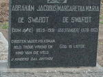 SWARDT Abraham Jacobus, de 1875-1951 & Margaretha Maria STANDER 1878-1963