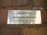 DAWSON Hazel Isabella 1920-1999