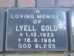 GOLD Lyell 1923-1984