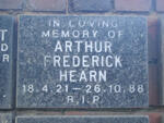 HEARN Arthur Frederick 1921-1988