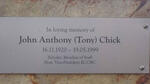CHICK John Anthony 1920-1999